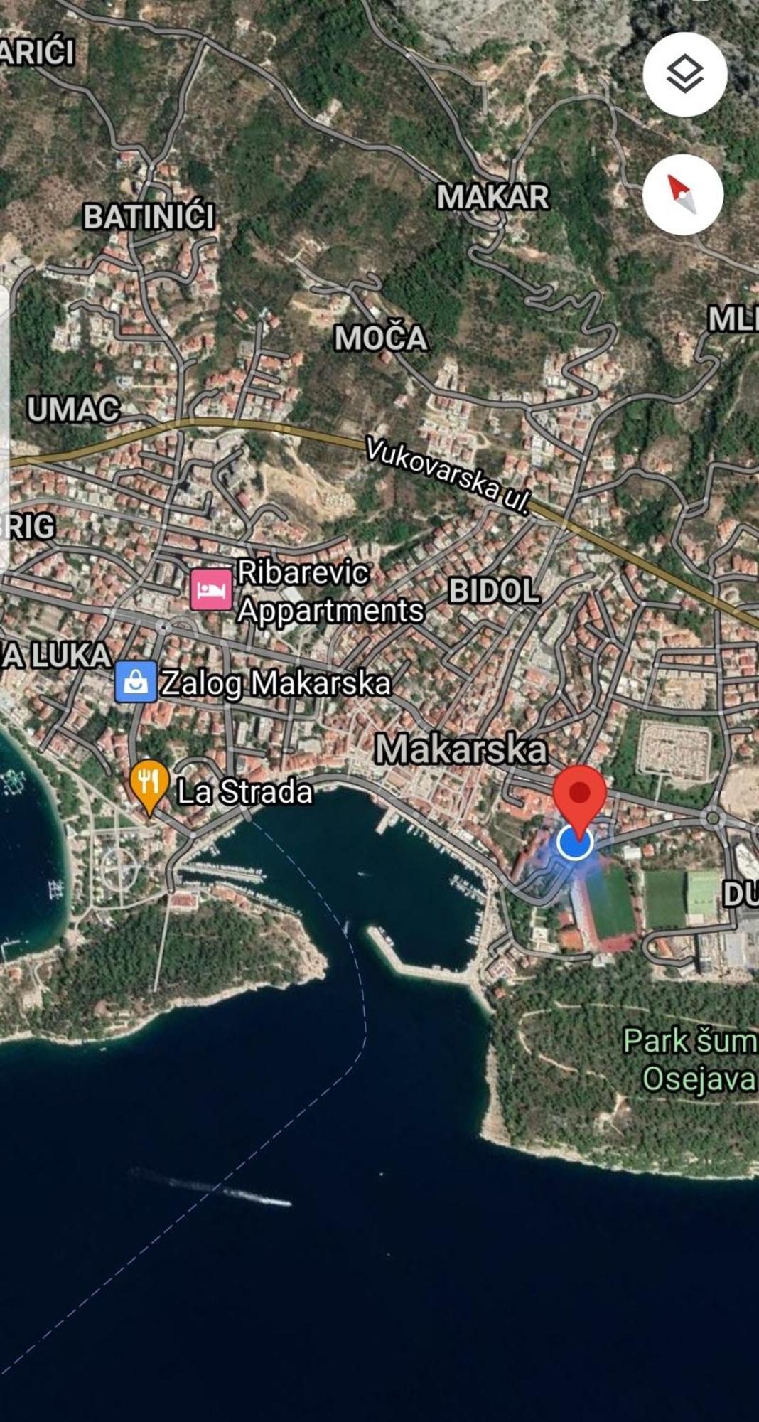 Apartment Afrika Makarska Extérieur photo